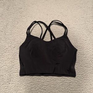 Lululemon Like a Cloud Bra Long Line *Light Support, B/C Cup Black Size 2